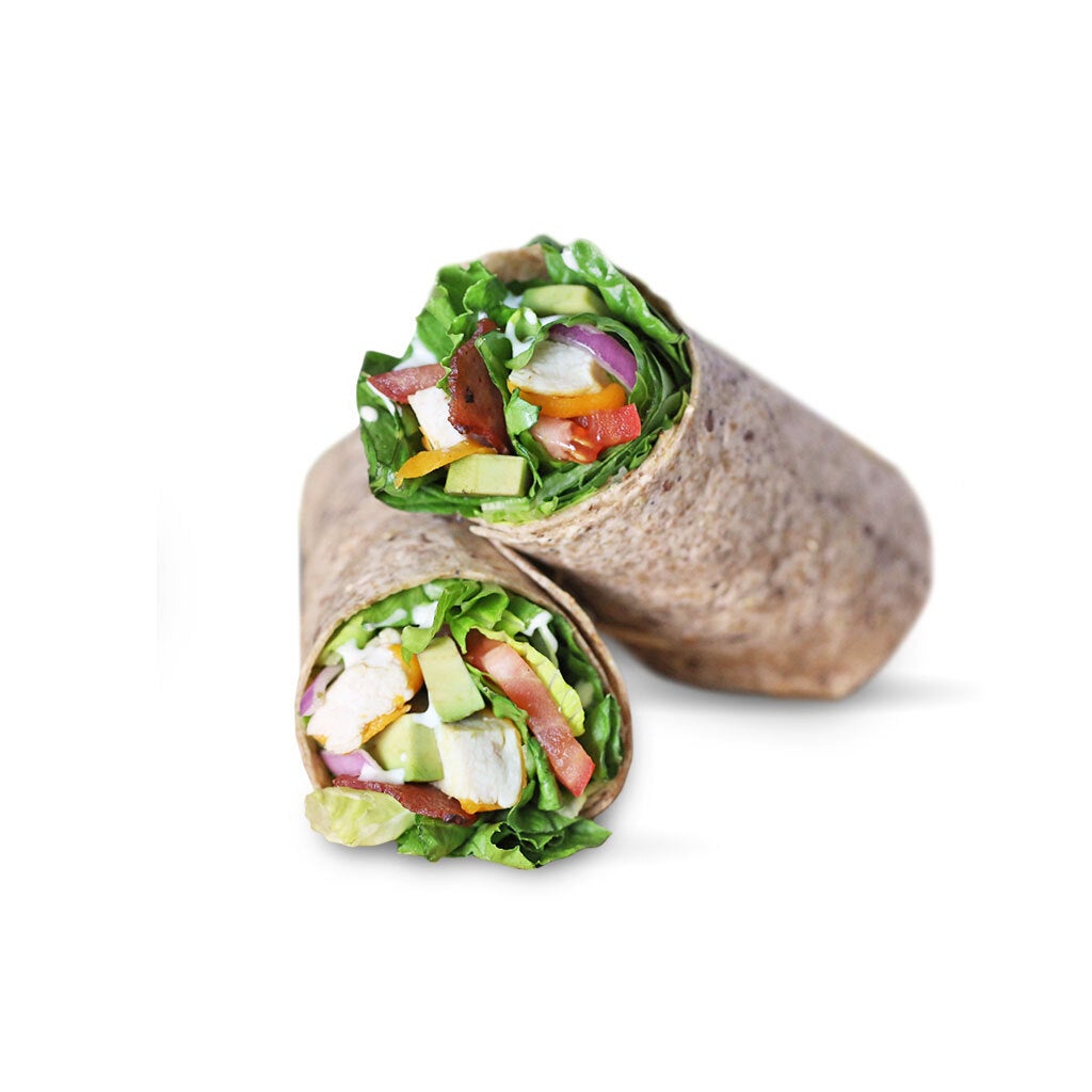 Turkey Bacon Avocado wrap Fresh Healthy Cafe